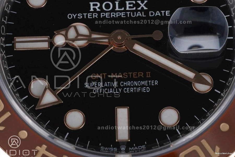 FastDry V 126711 Master RG Best CHNR II GMT on SH3285 855 New SS SS Edition 1:1 Bracelet ARF 904L 0520